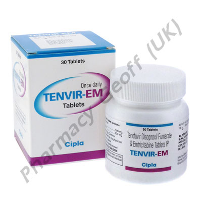 Tenvir-EM (Tenofovir + Emtricitabine) HIV Medicine