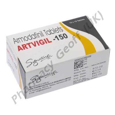 Artvigil (Armodafinil) - 150mg (10 Tablets)