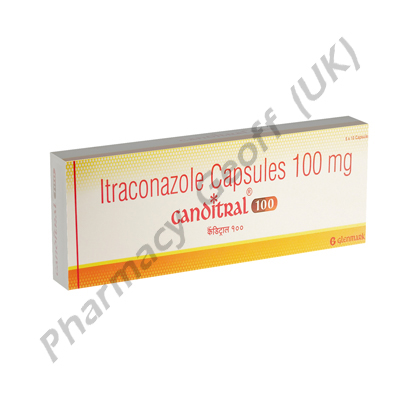 Itraconazole (Canditral) - 100mg (4 Capsules)