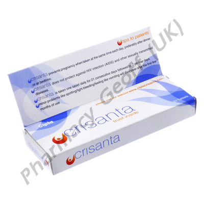 Crisanta (Ethinylestradiol/Drospirenone) - 0.03/3.0mg (21 Tablets)
