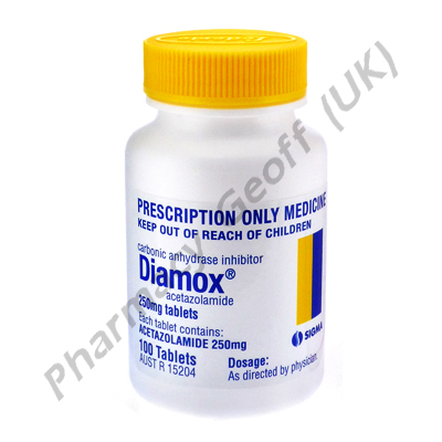 Diamox (Acetazolamide) - 250mg (100 Tablets)