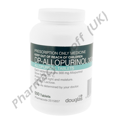 DP-Allopurinol (Allopurinol) - 300mg (500 Tablets)