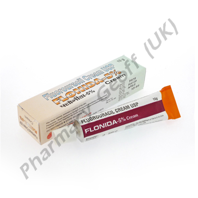 Flonida 5% Cream (Fluorouracil IP) - 5% (10g Tube)