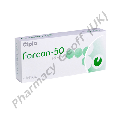 Forcan (Fluconazole) - 50mg (4 Tablets)