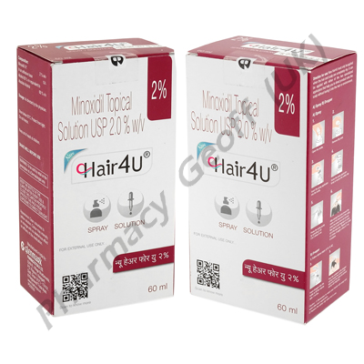 Hair4U 2% Minoxidil Topical Solution for Hairloss
