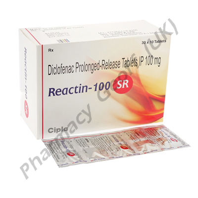 Slow-Release Diclofenac Tablets 100mg