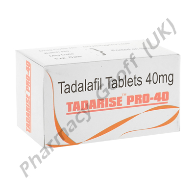 Tadarise Pro (Generic Cialis) 40mg Tablets