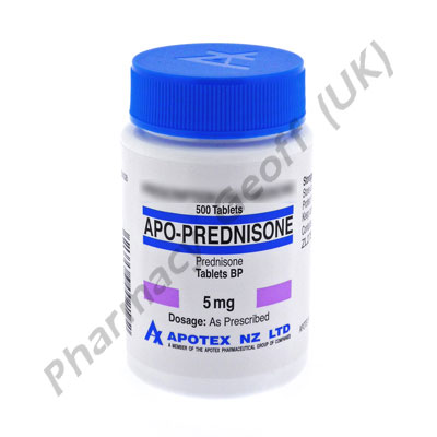 Prednisone - 5mg (500 Tablets)
