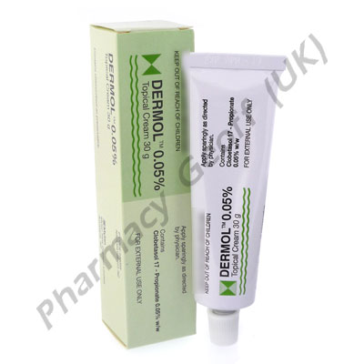 Clobetasol Cream (Dermol Cream) -  30g Tube