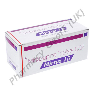 Mirtazapine (Mirtaz) - 15mg (10 Tablets)