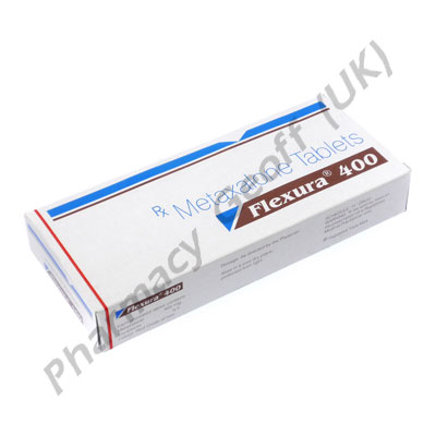 Metaxalone (Flexura) Tablets - 400mg (10 Tablets)
