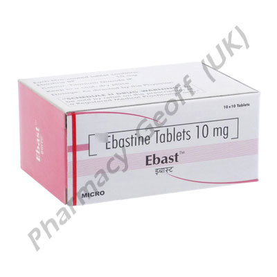 Ebast (Ebastine) - 10mg (10 Tablets)