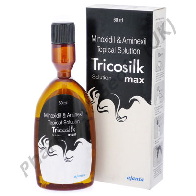 Tricosilk Max Solution (Minoxidil/Aminexil) - 5%/1.5% (60mL)