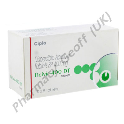 Acyclovir 400mg (Acivir 400) - 400mg (5 Tablets)