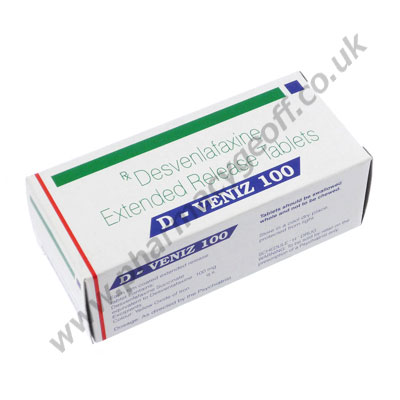 Desvenlafaxine (D-Veniz) - 100mg (10 Tablets)
