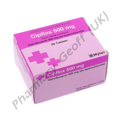 Cipflox (Ciprofloxacin) - 500mg (28 Tablets)