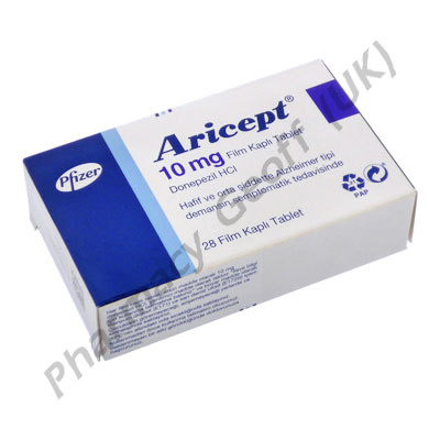 Aricept (Donepezil Hydrochloride) - 10mg (28 Tablets) (Turkish Packaging)