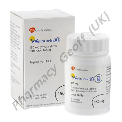 Wellbutrin XL (Bupropion Hydrochloride) - 150mg (30 Tablets)