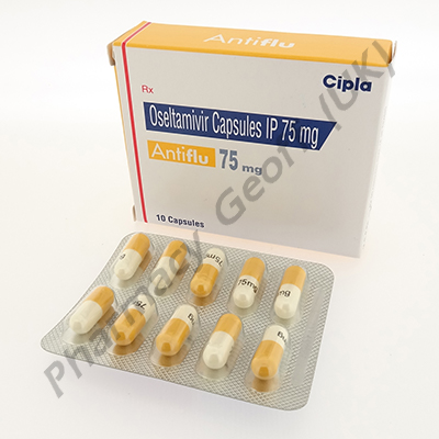 Antiflu (Generic Oseltamivir) - 75mg (10 Capsules)