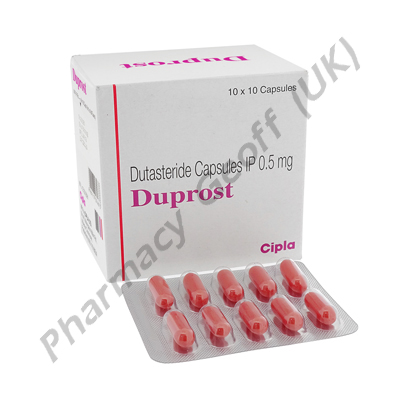 Duprost (Generic Dutasteride) - 0.5mg (10 Capsules)