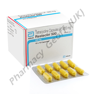 Tetracycline (Resteclin) - 500mg (10 Capsules)