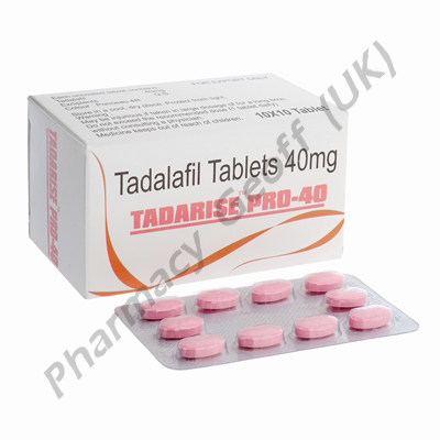 Tadarise-Pro-40 (Tadalafil) - 40mg (10 Tablets)
