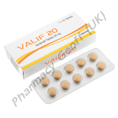 Valif (Vardenafil) - 20mg (10 Tablets)
