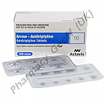Arrow-Amitriptyline (Amitriptyline Hydrochloride) - 10mg (100 Tablets)