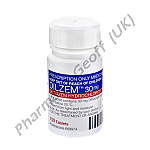 Dilzem (Diltiazem Hydrochloride) - 30mg (100 Tablets)