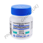 Prednisone - 2.5mg (500 Tablets)