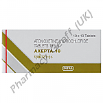 Axepta 18 (Atomoxetine) - 18mg (10 Tablets)