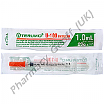 Terumo U-100 29g 1cc/ml 1/2" (12.7mm) - Pack of 10 Syringes