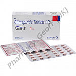 Amaryl (Glimepiride) - 1mg (30 Tablets)