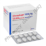 Glucophage (Metformin Hydrochloride) - 1000mg (100 Tablets)
