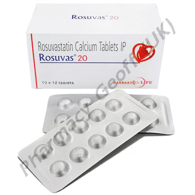 Rosuvas Rosuvastatin 20mg