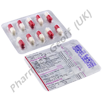 Pregabalin 75mg Capsules