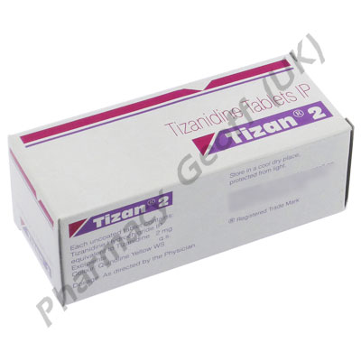 Tizan Tizanidine 2mg