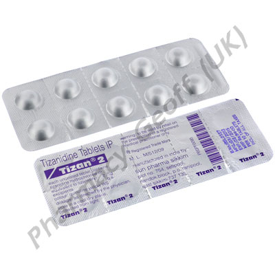 Tizanidine Tablets 2mg