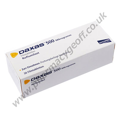 Roflumilast 500mcg Daxas