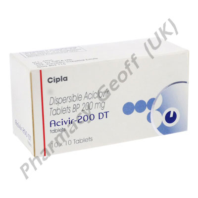 Acyclovir 200mg Tablets