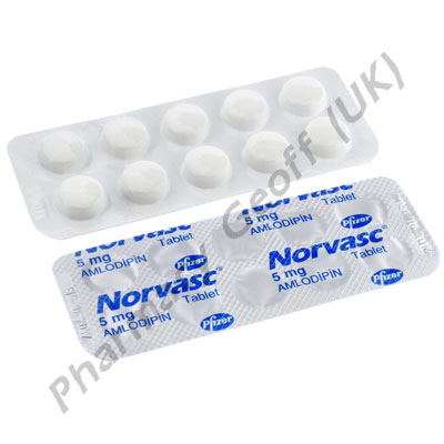 Norvasc Amlodipine 5mg