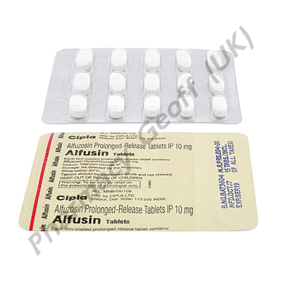 Alfusin (Alfuzosin HCL) - 10mg (15 Tablets)2