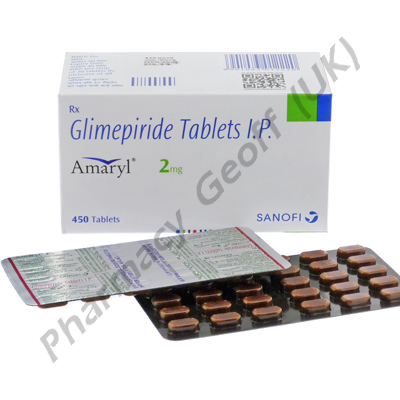 Amaryl (Glimepiride) - 2mg (30 Tablets)