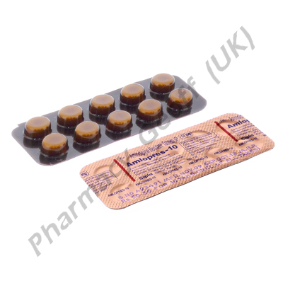 Amlopres (Amlodipine Besilate) - 10mg (10 Tablets)
