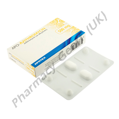 Apo-Azithromycin (Azithromycin Dihydrate) - 500mg (2 Tablets)