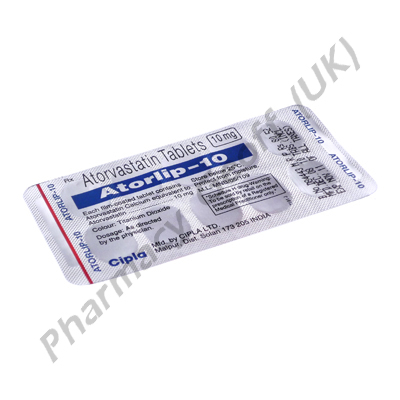 Atorlip (Atorvastatin Calcium) - 10mg (15 Tablets)