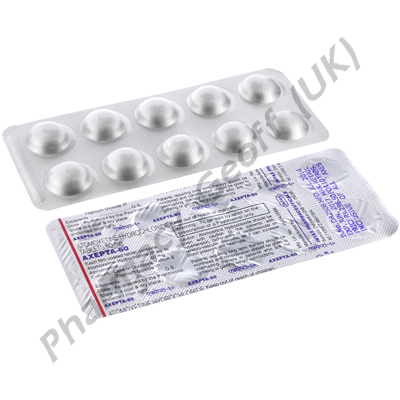 Axepta 60 (Atomexetine) - 60mg (10 Tablets)