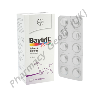 Baytril (Enrofloxacin) - 150mg (10 Tablets)