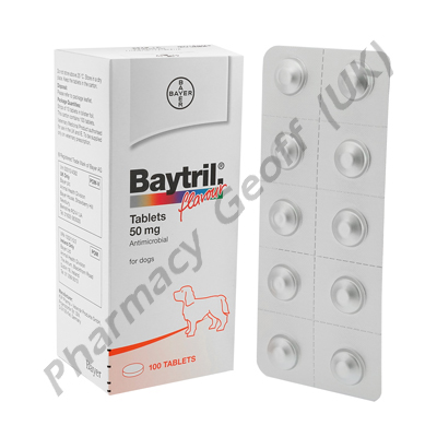 Baytril (Enrofloxacin) - 50mg (10 Tablets)