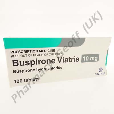 Buspirone Viatris (Buspirone Hydrochloride) - 10mg (100 Tablets)